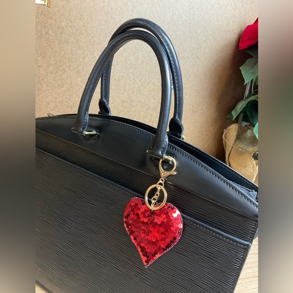 LOUIS VUITTON LEATHER HANDBAG - Picture 6 of 13